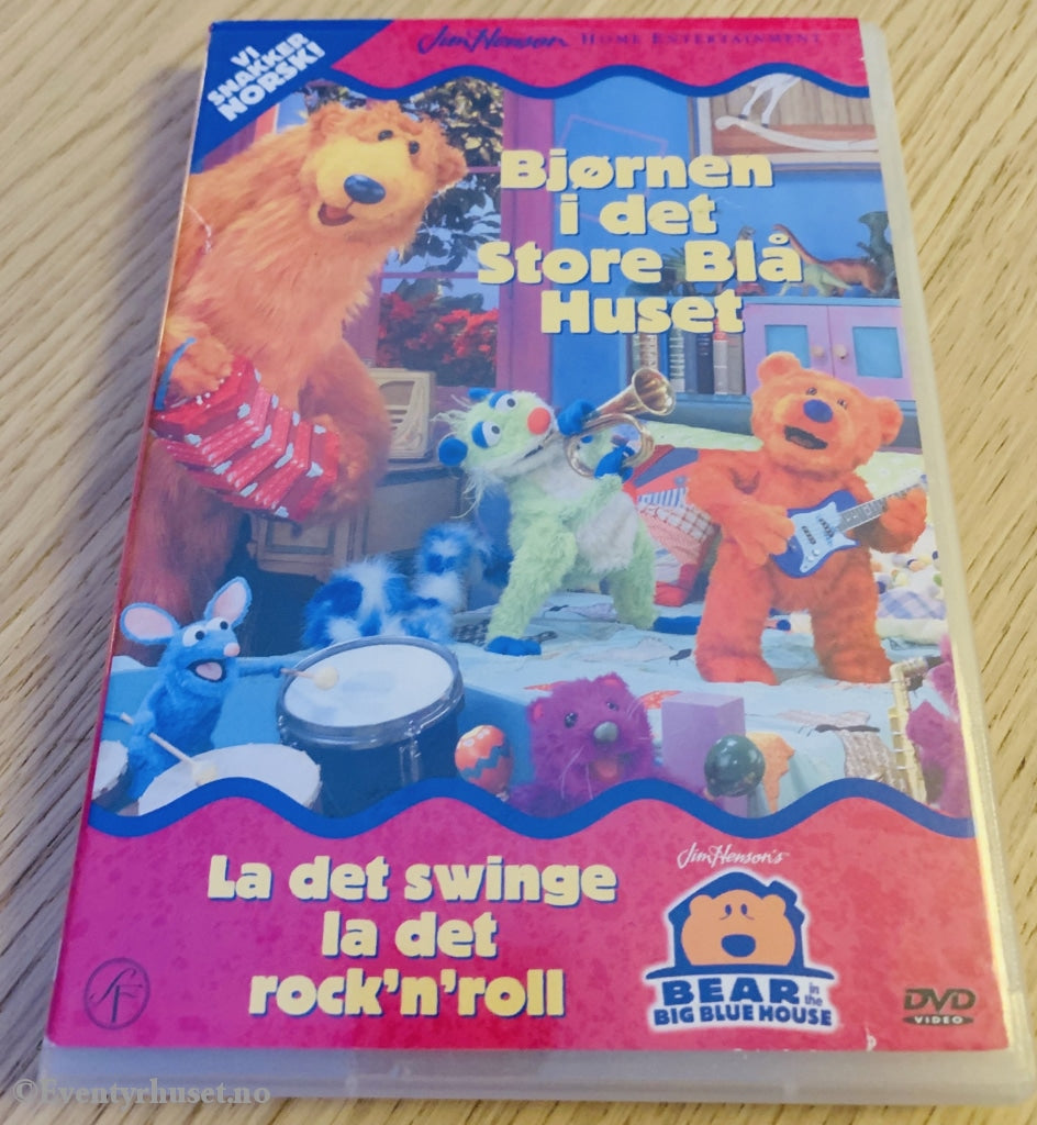 Jim Hensons Bjørnen I Det Store Blå Huset. 1999. La Swinge La Rocknroll. Dvd. Dvd