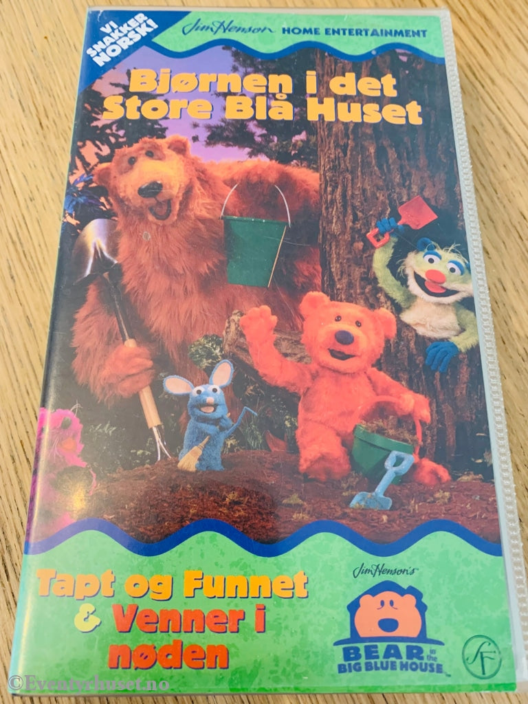 Bjørnen I Det Store Blå Huset - Tapt Og Funnet & Venner Nøden. 1999. Vhs. Vhs