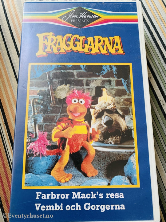 Jim Hensons Fragglarna (Fragglene). 1985. Vhs. Svensk. Vhs