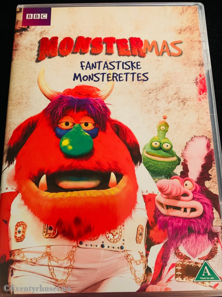 Jim Hensons Monstermas - Fantastiske Monsterettes. Dvd. Dvd