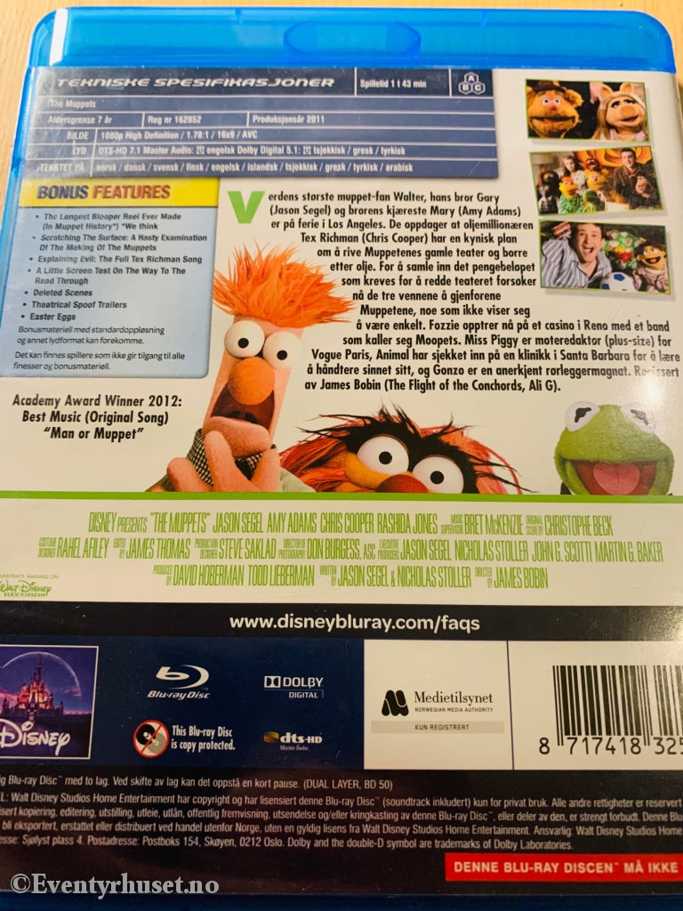 Jim Henson´s The Muppets. Disney Blu-Ray. Blu-Ray Disc