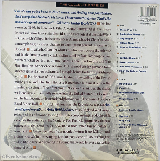 Jimi Hendrix Experience. Årstall Ukjent. Radio One. LP.