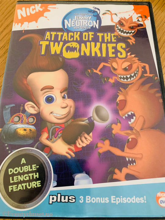 Jimmy Neutron: Attack of the Twonkies (2004). DVD. CBS/Fox Video