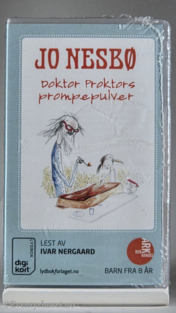 Jo Nesbø (2007). Doktor Proktors prompepulver. Lydbok på digikort. Ny i plast!