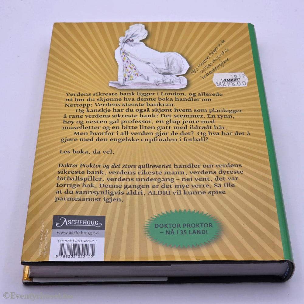 Jo Nesbø. 2012. Doktor Proktor og det store gullrøveriet. Bok.