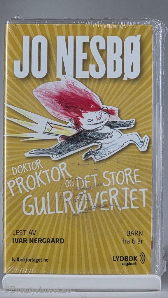 Jo Nesbø (2012). Doktor Proktor og det store gullrøveriet. Lydbok på digikort. Ny i plast!