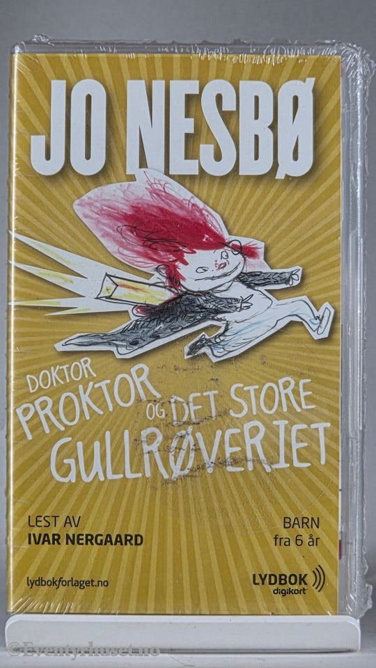 Jo Nesbø (2012). Doktor Proktor og det store gullrøveriet. Lydbok på digikort. Ny i plast!