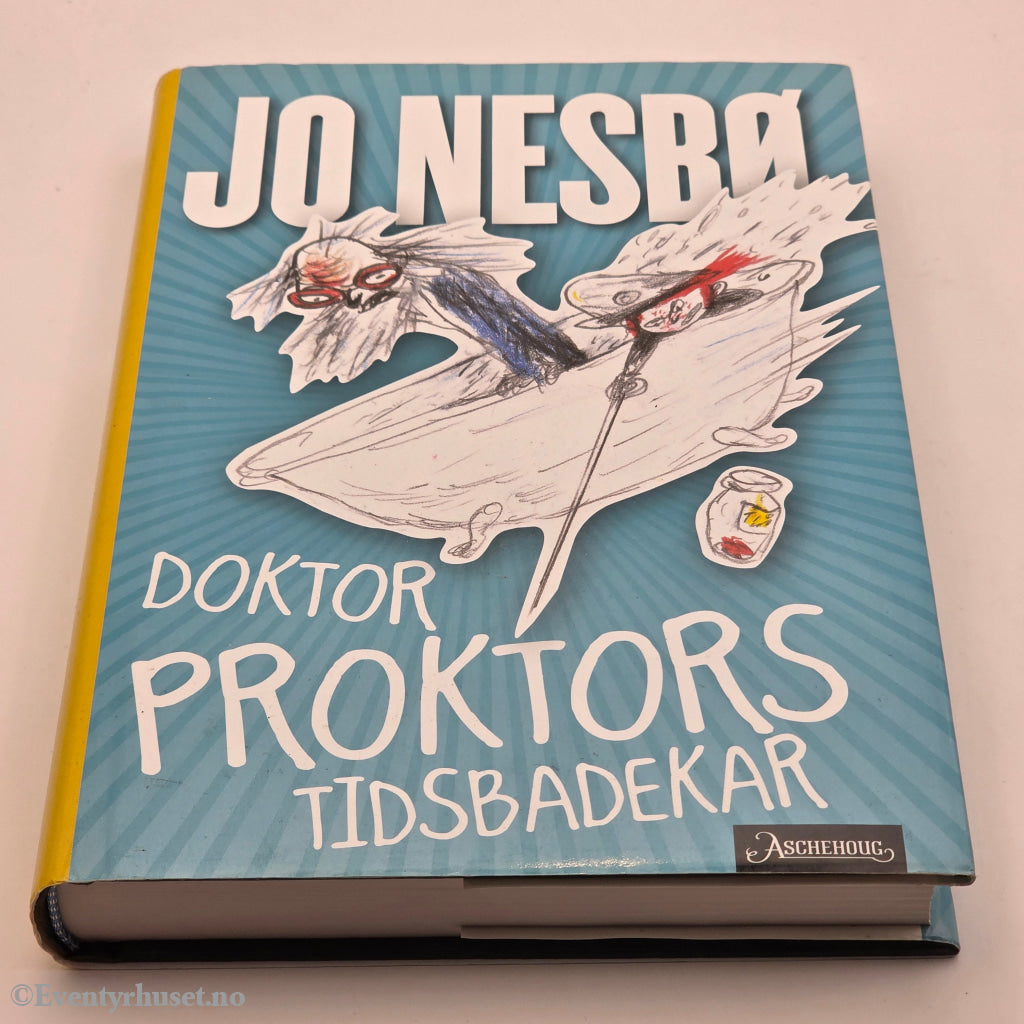 Jo Nesbø. 2015. Doktor Proktors tidsbadekar. Bok.