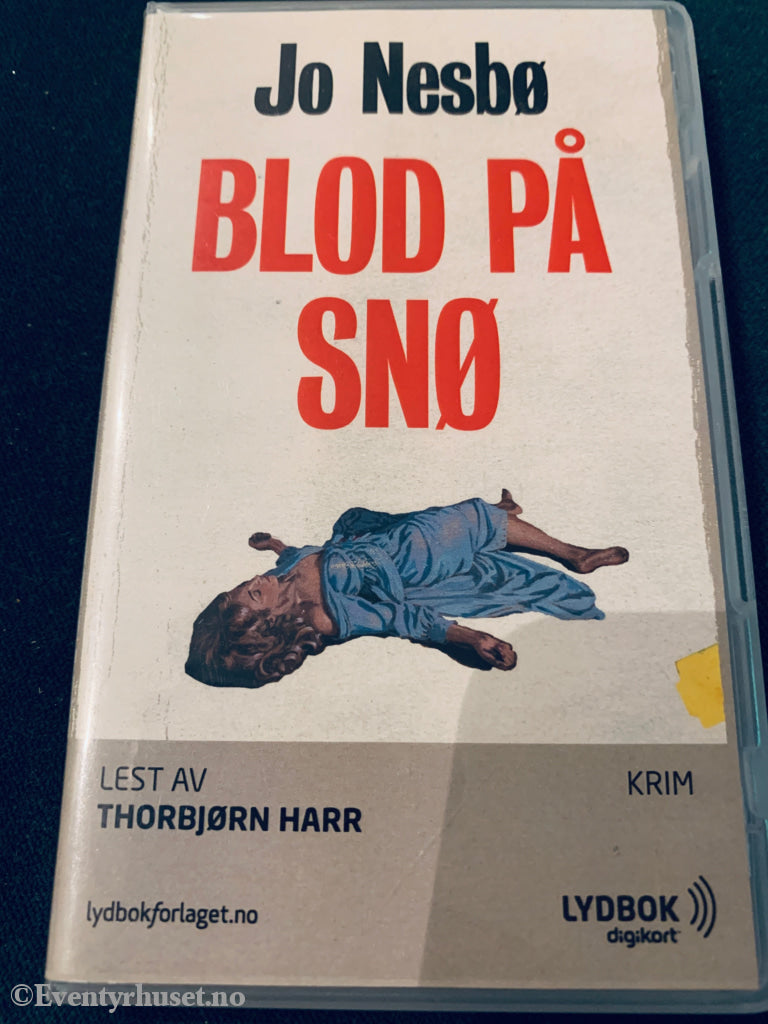 Jo Nesbø. Blod På Snø. Lydbok Digikort.