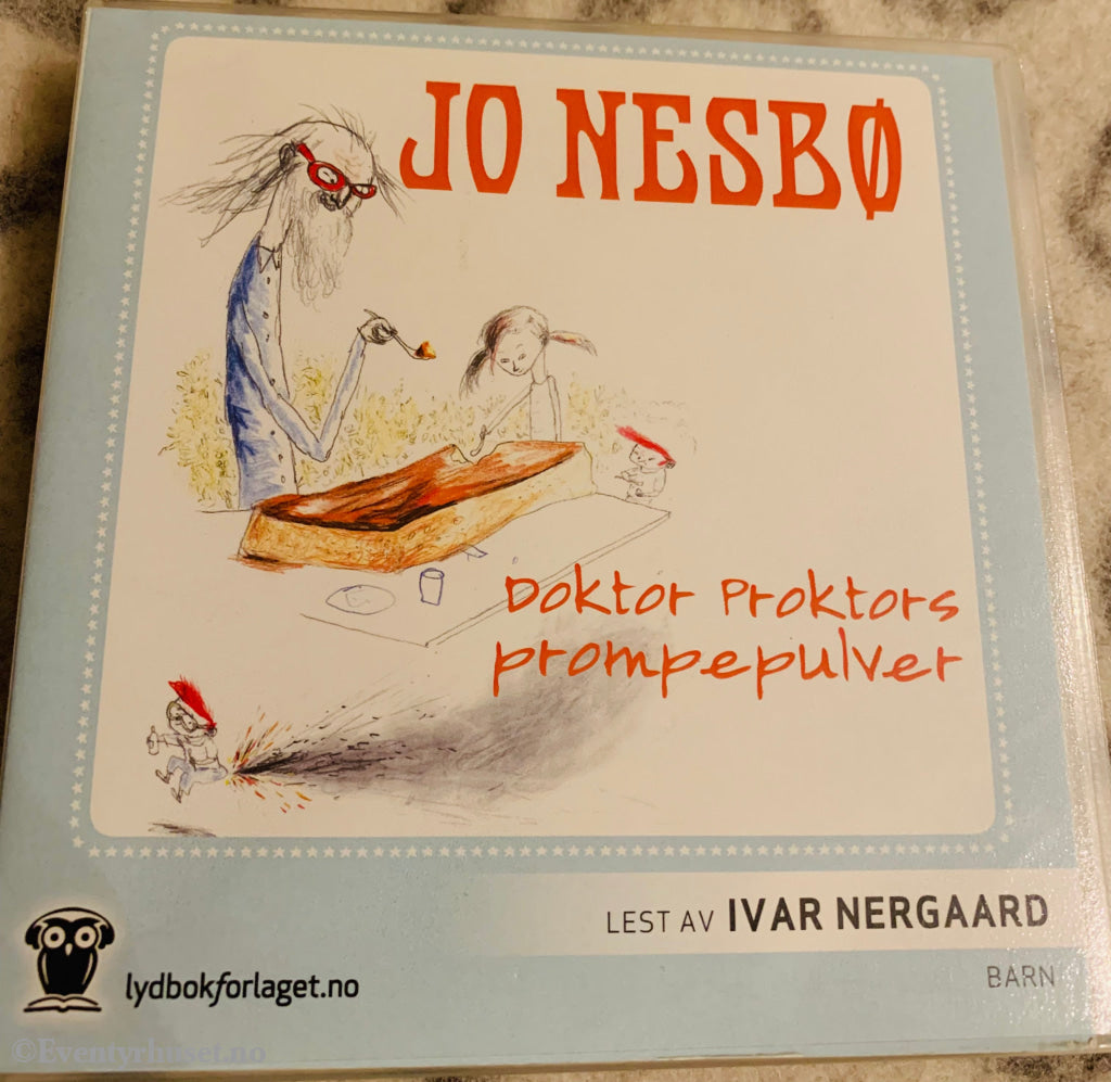 Jo Nesbø. Doktor Proktors Prompepulver. Lydbok På 3 Cd.
