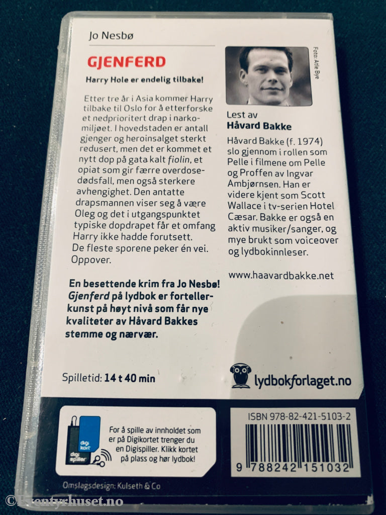 Jo Nesbø. Gjenferd. Lydbok På Digikort.