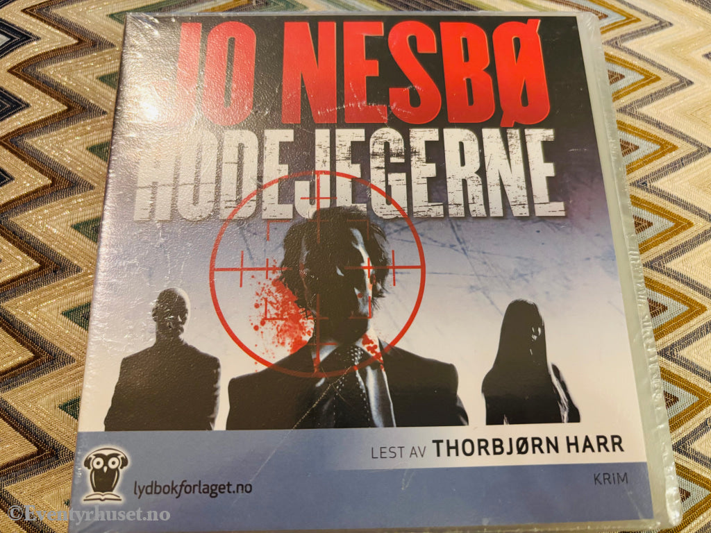 Jo Nesbø. Hodejegerne. Lydbok på 6 CD. Ny i plast!