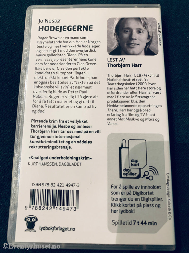 Jo Nesbø. Hodejegerne. Lydbok På Digikort.