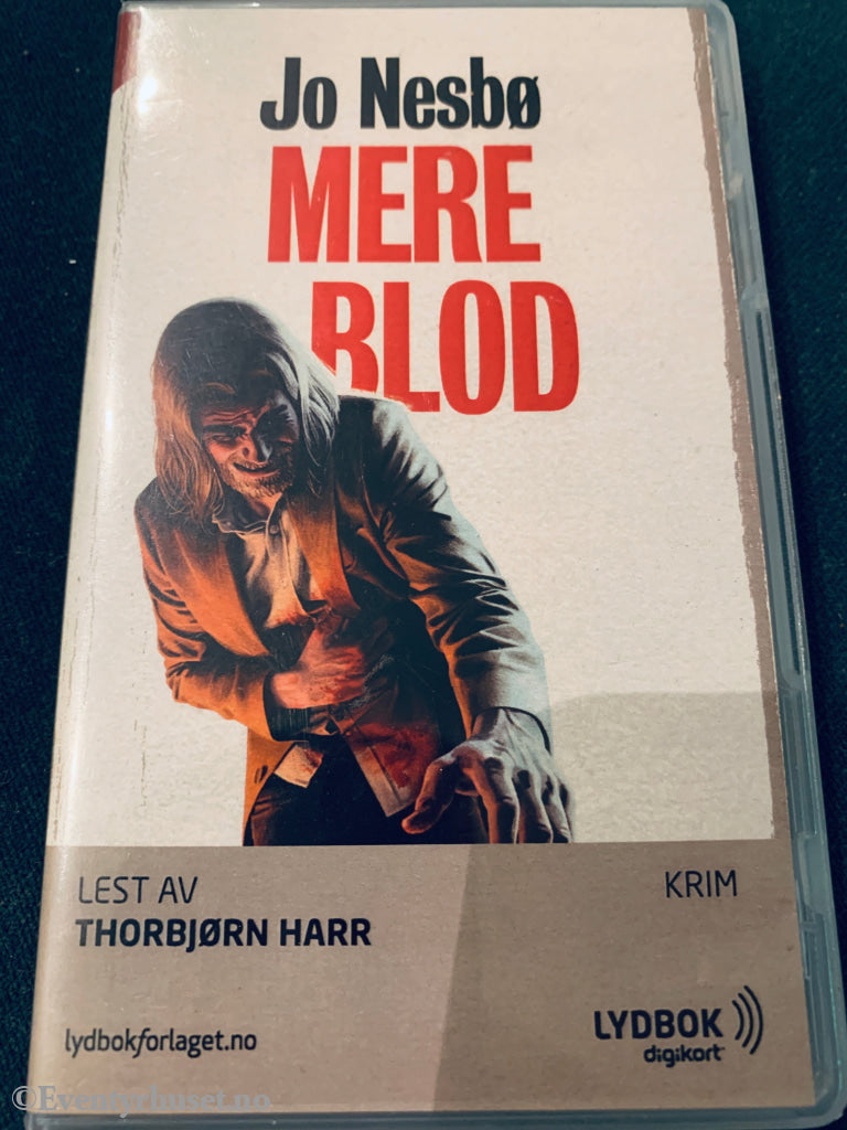 Jo Nesbø. Mere Blod. Digikort. Lydbok