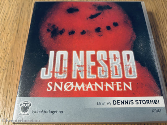 Jo Nesbø – Snømannen. Lydbok på CD.