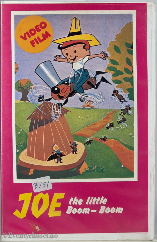 Joe the Little Boom Boom – 1973 . VHS Big Box.