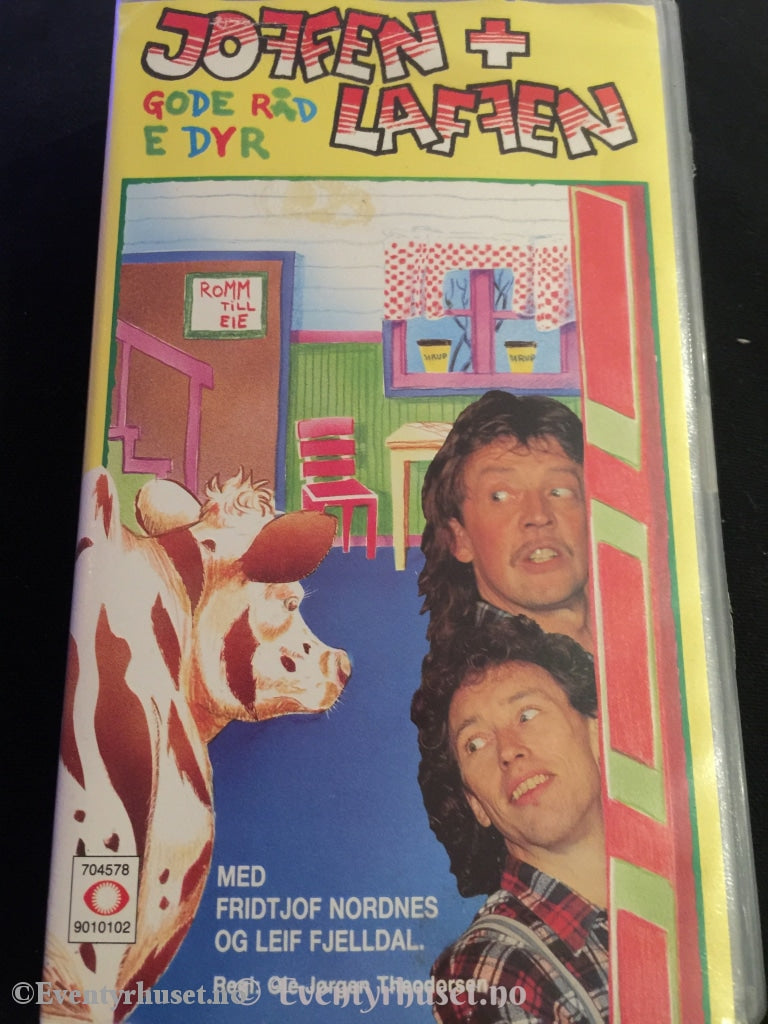 Joffen + Laffen. 1992. Gode Råd E Dyr. Vhs. Vhs