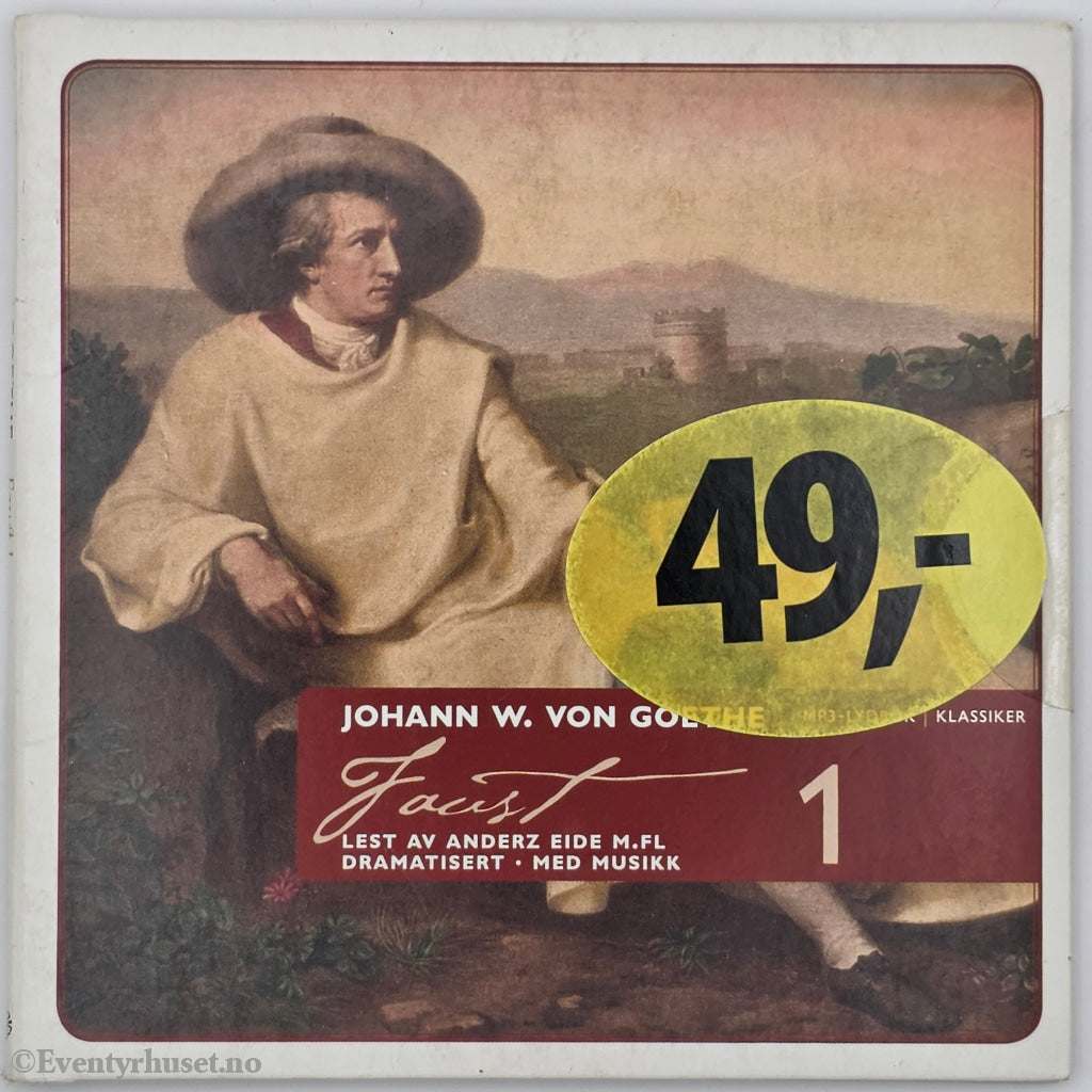 Johann W. von Goethe. 1808. Faust del 1. Lydbok på CD.