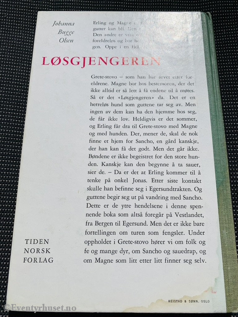 Johanna Bugge Olsen. 1963. Løsgjengeren. Fortelling