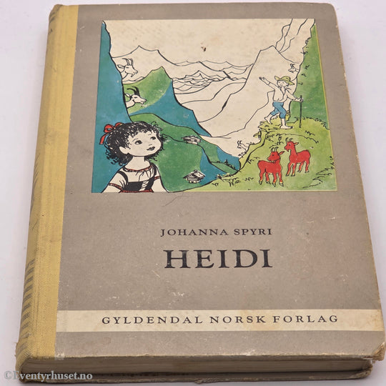 Johanna Spyri. 1949. Heidi. Bok.