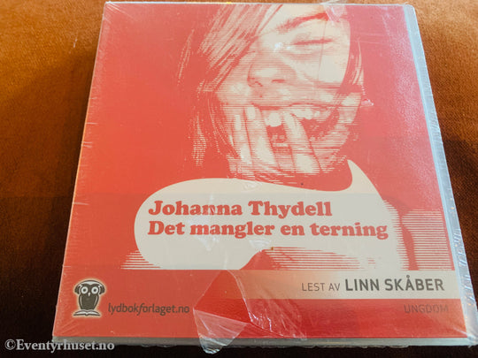 Johanna Thydell. Det mangler en terning. 2006. Lydbok på CD. Ny i plast!