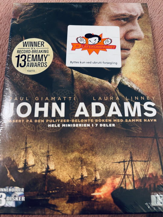 John Adams. DVD slipcase. Ny I plast!