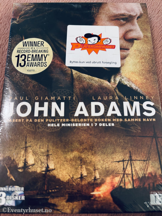 John Adams. DVD slipcase. Ny I plast!