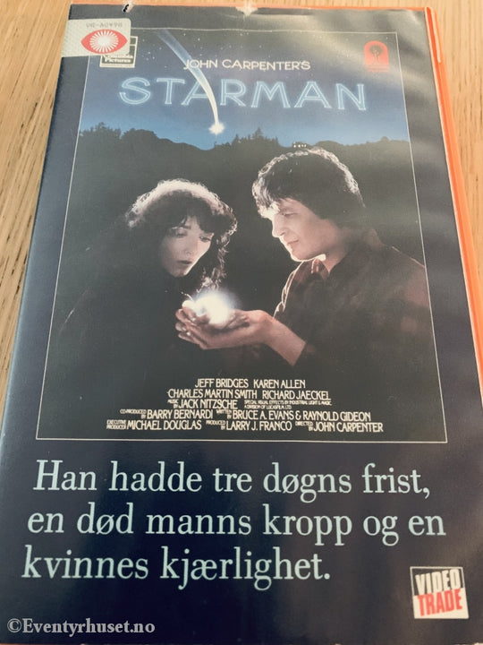 John Carpenters Starman. 1984. Vhs Big Box.