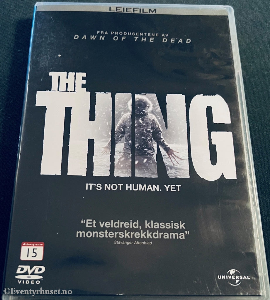 John Carpenters The Thing - Tingen Fra En Annen Verden. 1982. Dvd Leiefilm.