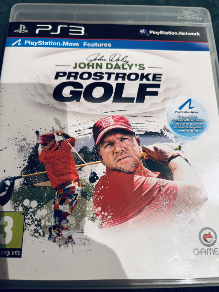 John Daly's Prostroke Golf. PS3.