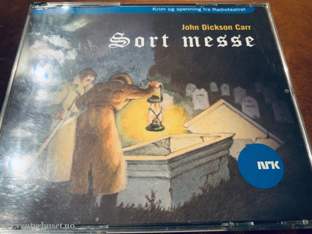 John Dickson Carr. Sort Messe (Nrk). 1985/01. Lydbok På 3 Cd.