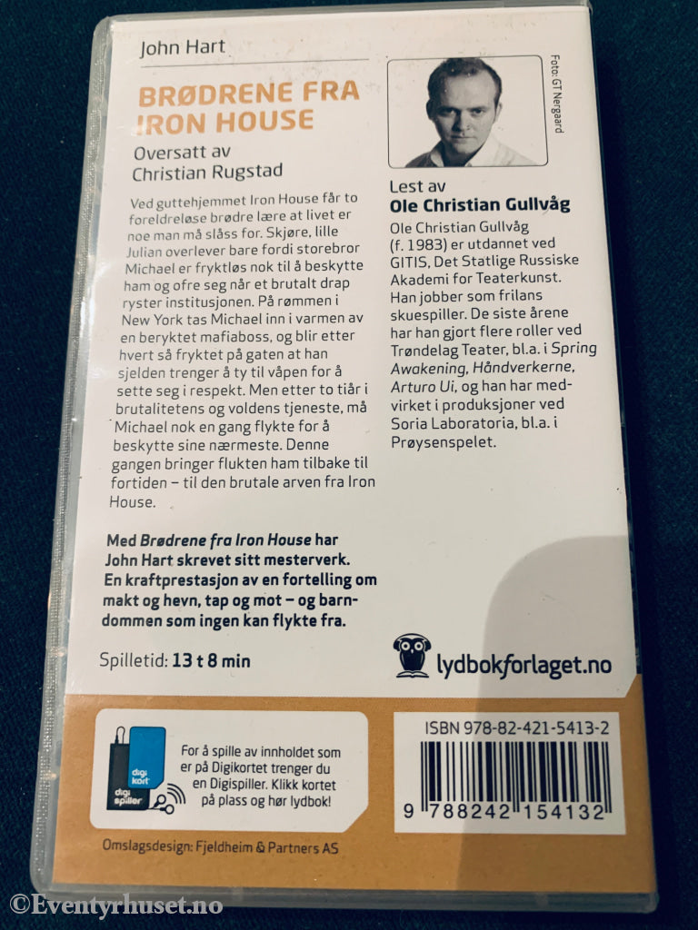 John Hart. Brødrene Fra Iron House. Lydbok På Digikort.