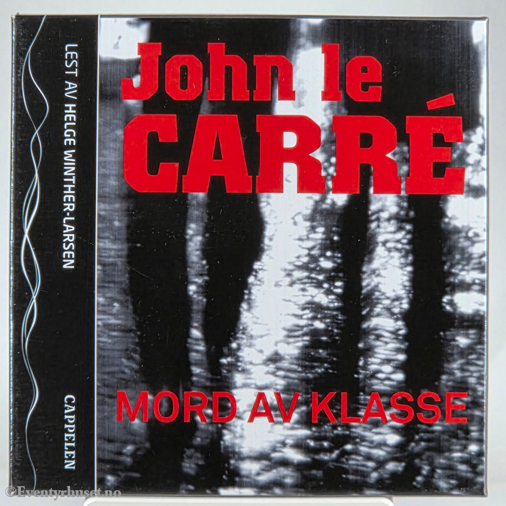 John le Carré 1996 Mord av klasse. Lydbok på CD.