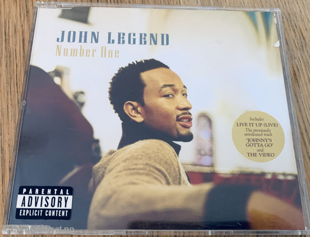 John Legend. Number One. 2005. Musikk-CD.