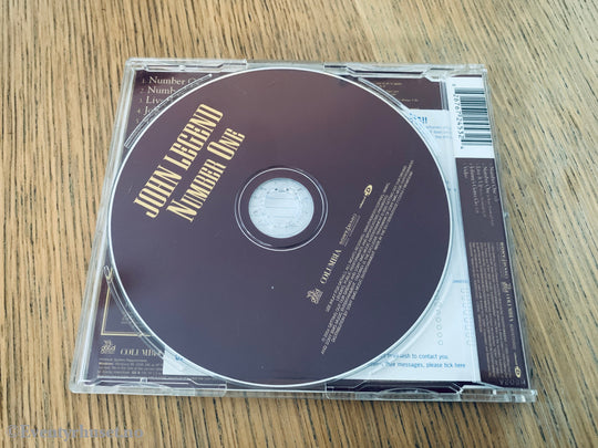 John Legend. Number One. 2005. Musikk-CD.