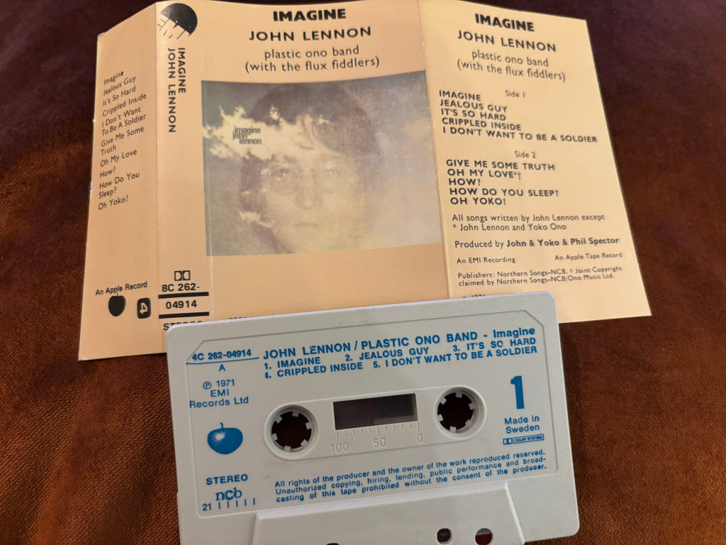 John Lennon – Imagine. Kassett.