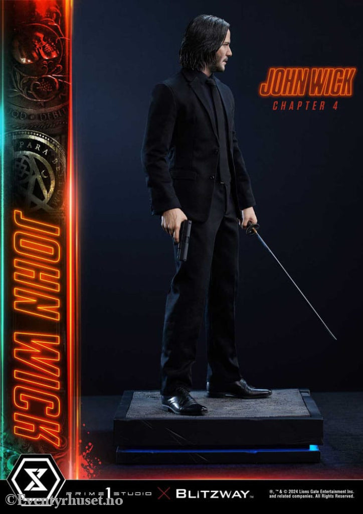 John Wick Chapter 4 Ultimate Premium Masterline Series Statue 1/4 John Wick Deluxe Version 54 cm Collectibles