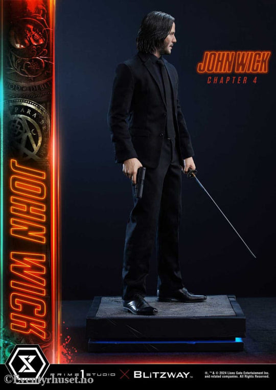 John Wick Chapter 4 Ultimate Premium Masterline Series Statue 1/4 John Wick Deluxe Version 54 cm Collectibles
