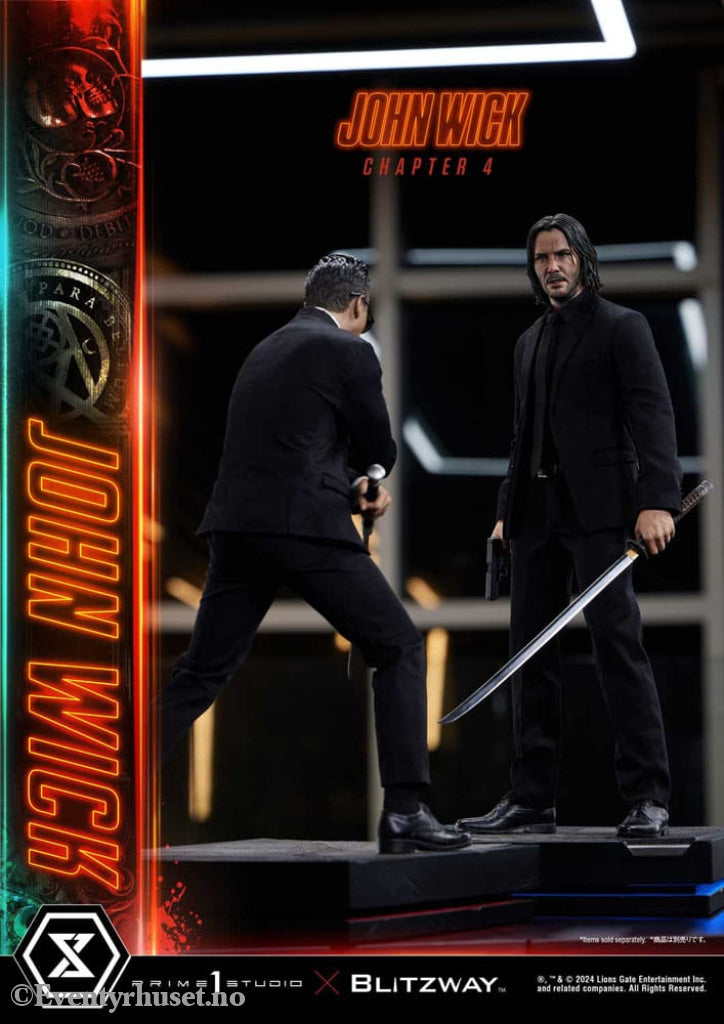 John Wick Chapter 4 Ultimate Premium Masterline Series Statue 1/4 John Wick Deluxe Version 54 cm Collectibles