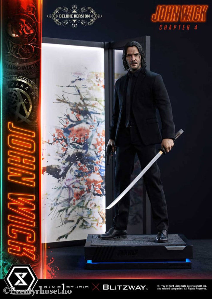 John Wick Chapter 4 Ultimate Premium Masterline Series Statue 1/4 John Wick Deluxe Version 54 cm Collectibles
