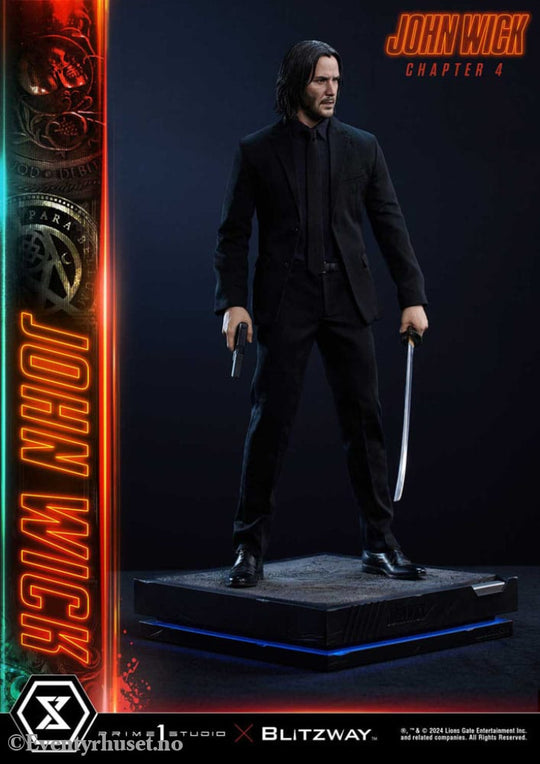 John Wick Chapter 4 Ultimate Premium Masterline Series Statue 1/4 John Wick Deluxe Version 54 cm Collectibles