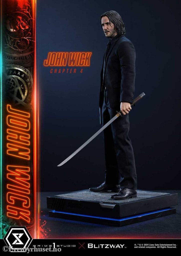 John Wick Chapter 4 Ultimate Premium Masterline Series Statue 1/4 John Wick Deluxe Version 54 cm Collectibles