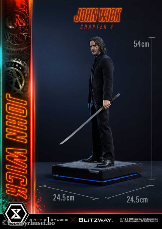 John Wick Chapter 4 Ultimate Premium Masterline Series Statue 1/4 John Wick Deluxe Version 54 cm Collectibles