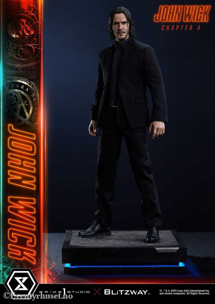 John Wick Chapter 4 Ultimate Premium Masterline Series Statue 1/4 John Wick Deluxe Version 54 cm Collectibles