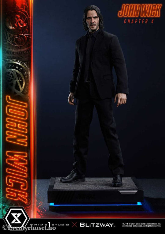 John Wick Chapter 4 Ultimate Premium Masterline Series Statue 1/4 John Wick Deluxe Version 54 cm Collectibles