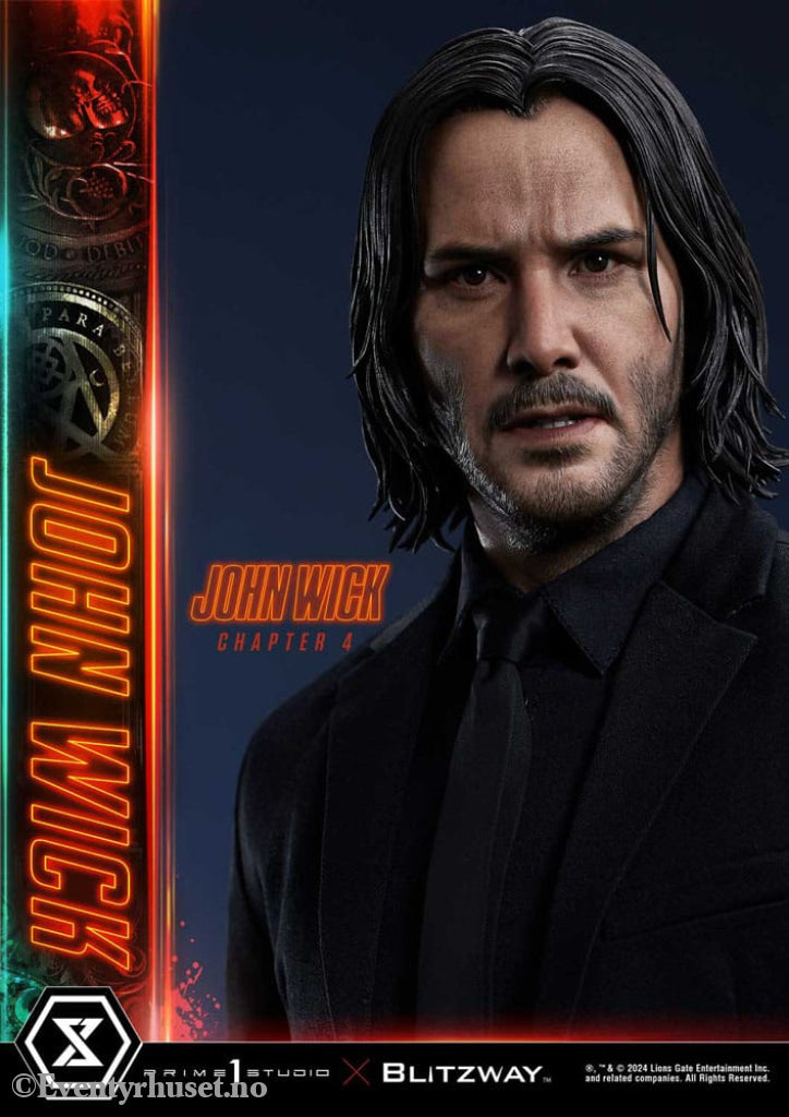 John Wick Chapter 4 Ultimate Premium Masterline Series Statue 1/4 John Wick Deluxe Version 54 cm Collectibles