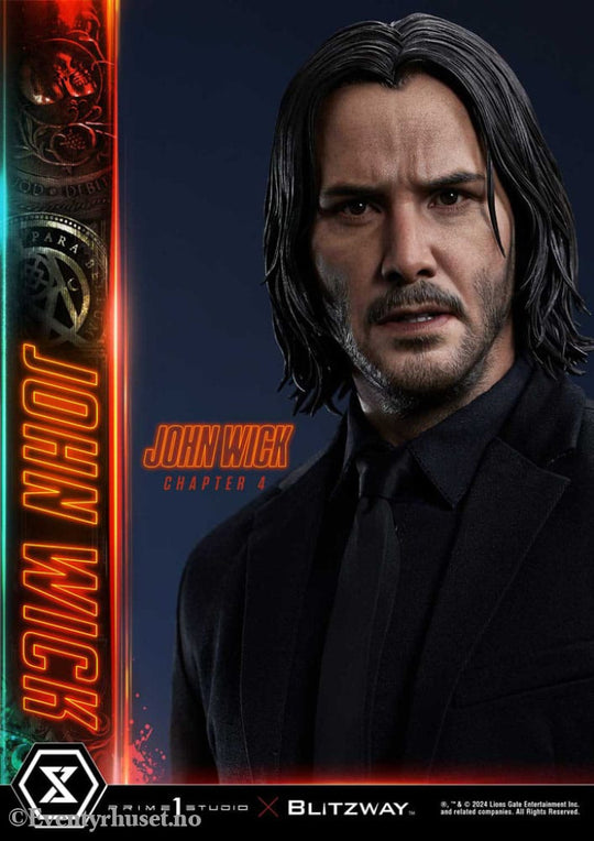 John Wick Chapter 4 Ultimate Premium Masterline Series Statue 1/4 John Wick Deluxe Version 54 cm Collectibles
