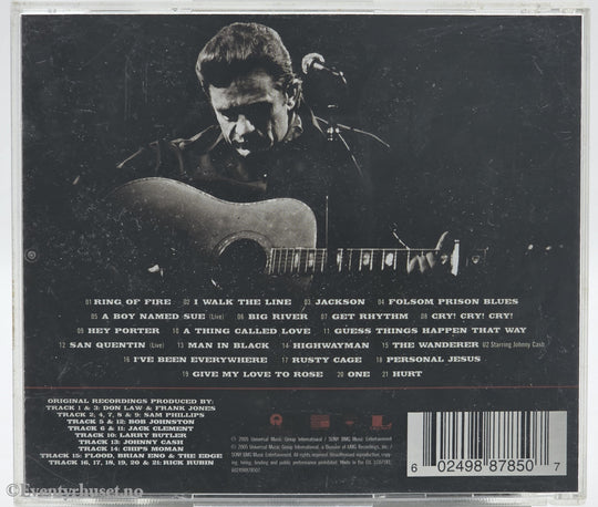 Johnny Cash. 2005. Ring of Fire The Legend of Johnny Cash. CD.