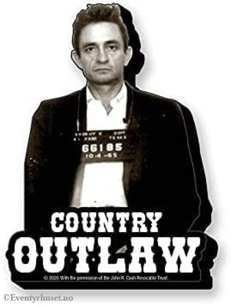 Johnny Cash: Outlaw Funky Chunky Magnet Home & Gifts