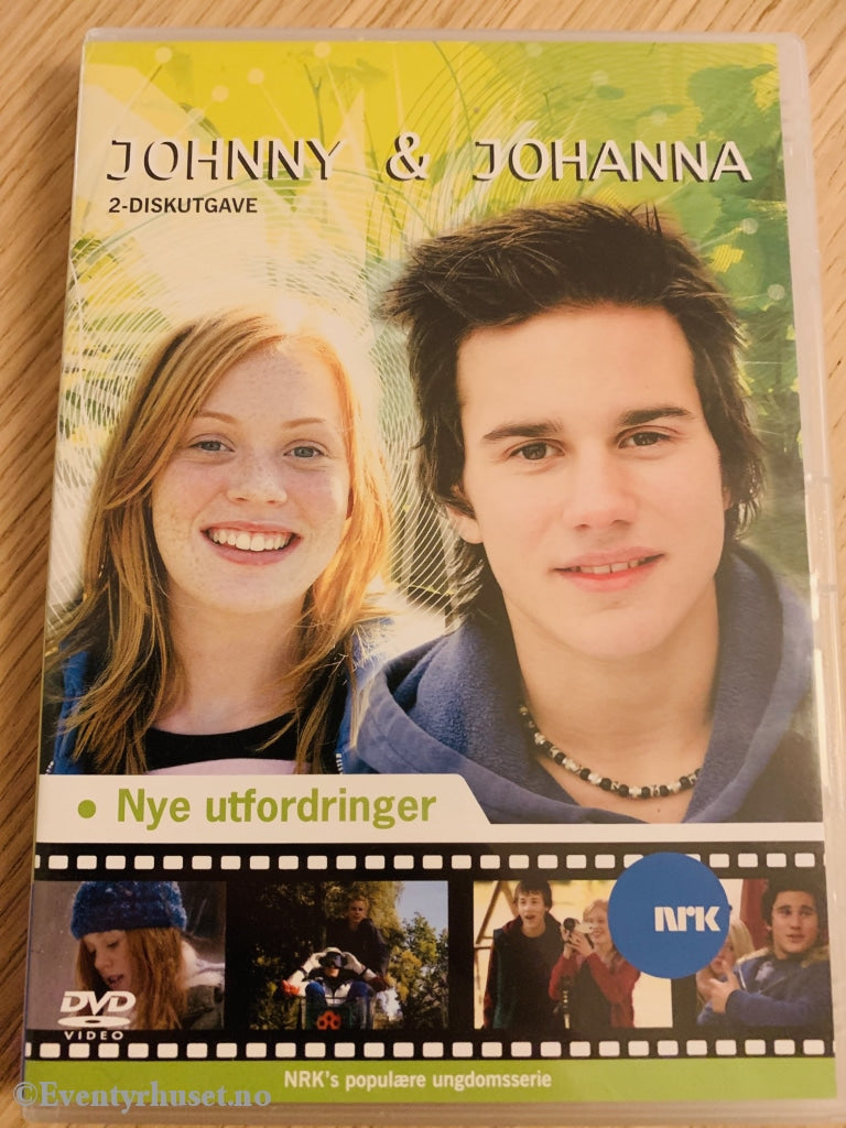 Johnny & Johanna - Nye Utfordringer. 2003. Nrks Populære Ungdomsserie. Dvd. Dvd